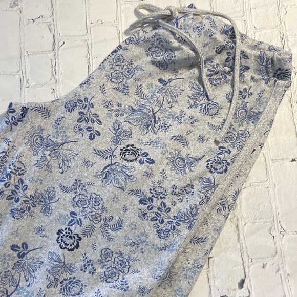Lucky Brand Pull on Floral Straight leg Pants Comfortable Soft Cozy Women’s XL - Picture 8 of 11